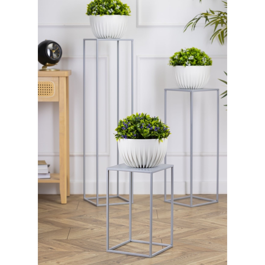 Stalak za cvijeće 40x24 cm siva