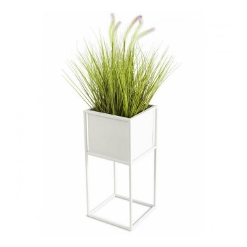Stalak za cvijeće 50x24 cm bijeli