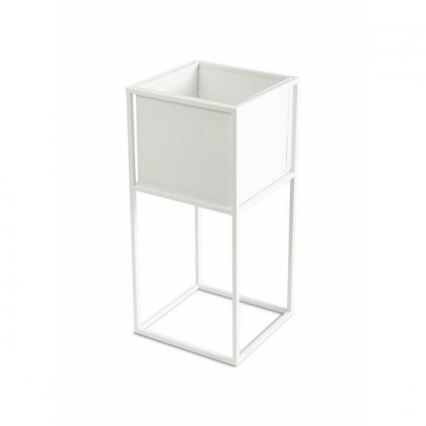 Stalak za cvijeće 50x24 cm bijeli