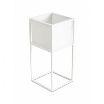 Stalak za cvijeće 50x24 cm bijeli
