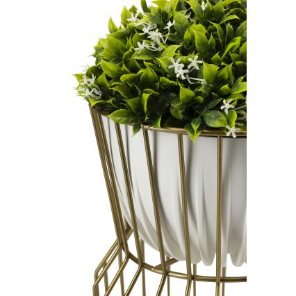 Stalak za cvijeće 50x26 cm zlatna