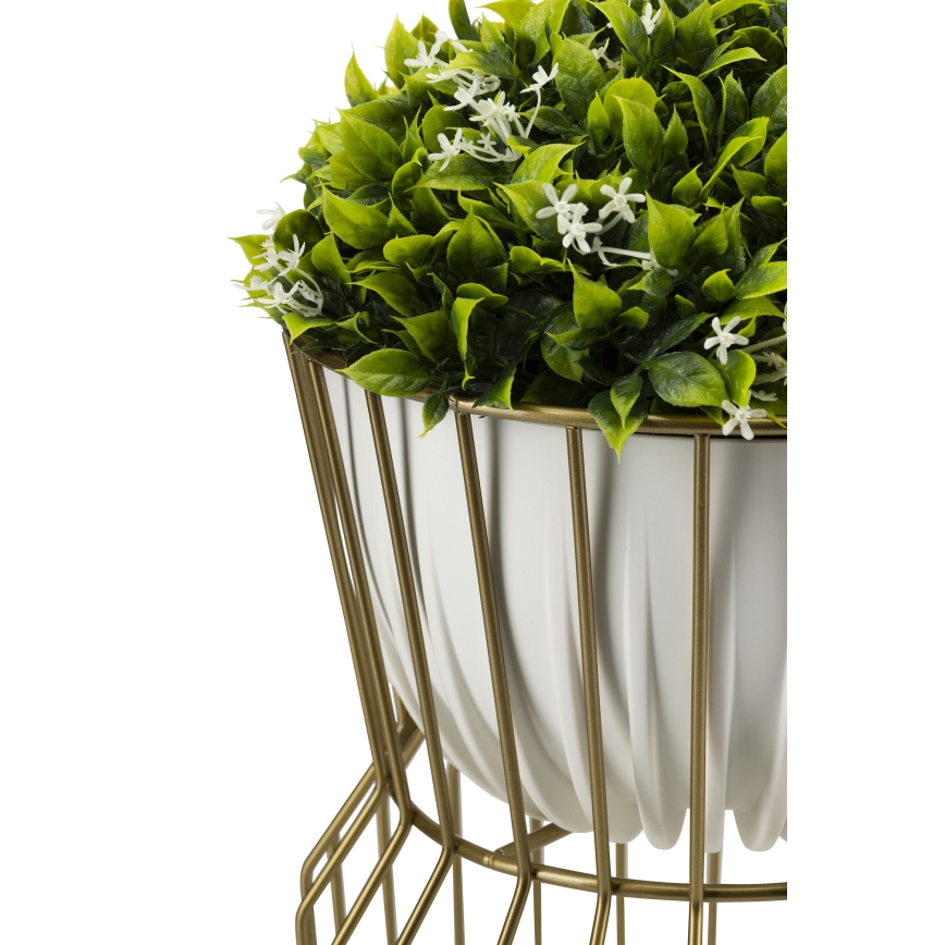 Stalak za cvijeće 50x26 cm zlatna