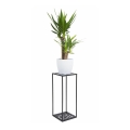 Stalak za cvijeće 60x24 cm crne boje