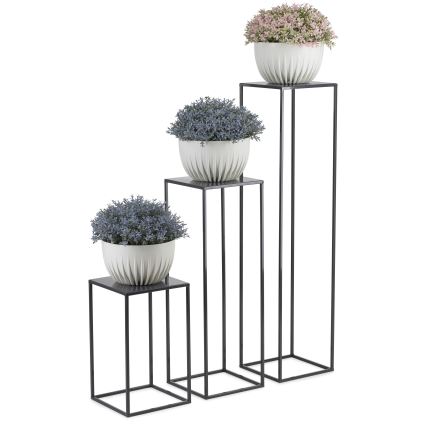Stalak za cvijeće 70x24 cm antracit