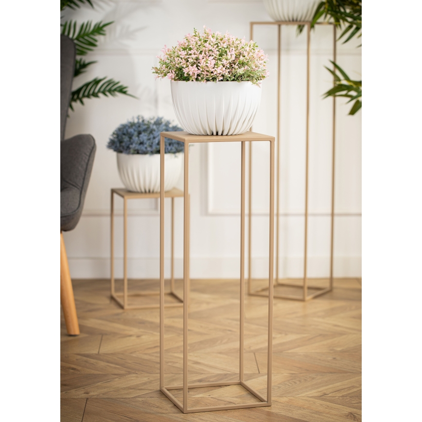 Stalak za cvijeće 70x24 cm bež