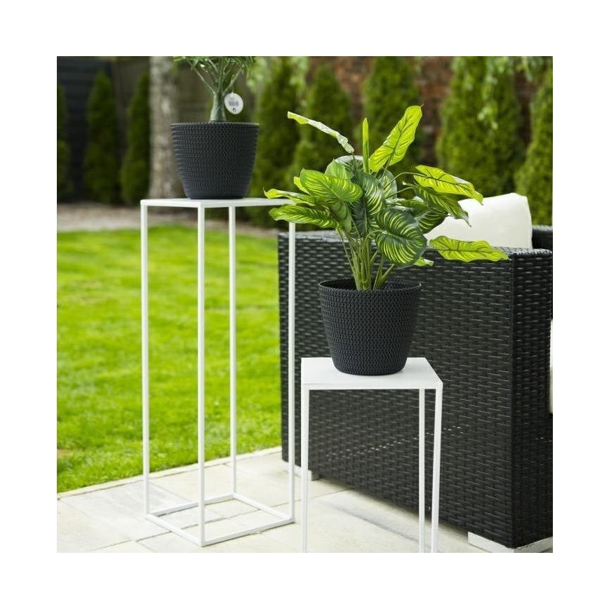Stalak za cvijeće 70x24 cm bijela