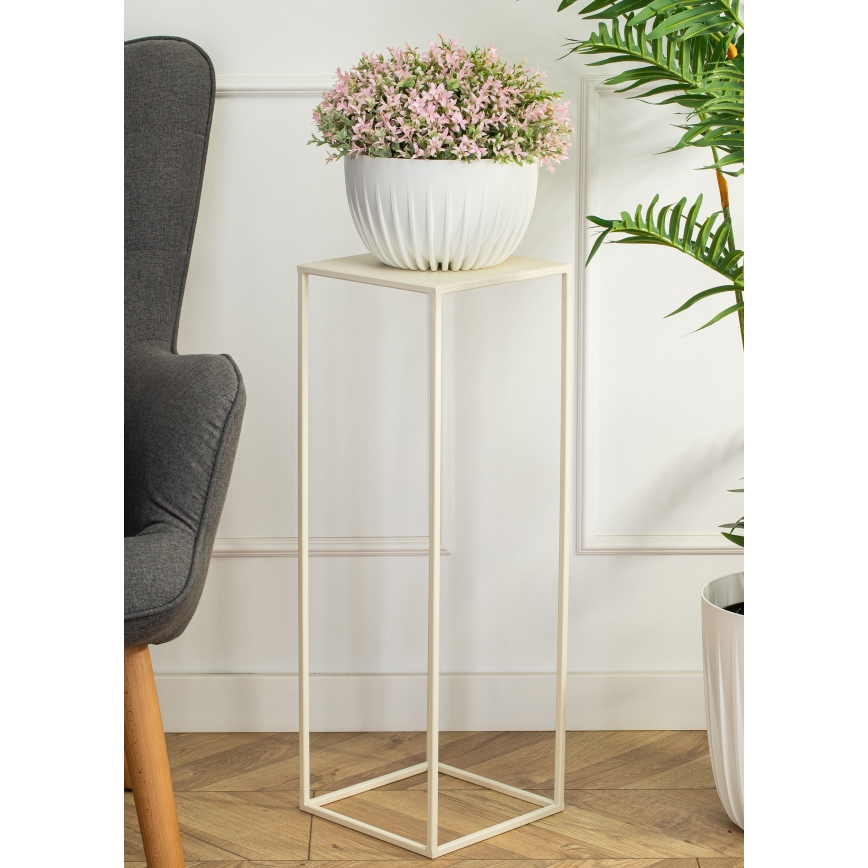 Stalak za cvijeće 70x24 cm krem boja