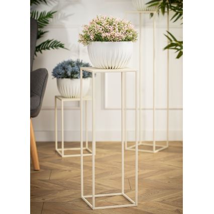 Stalak za cvijeće 70x24 cm krem
