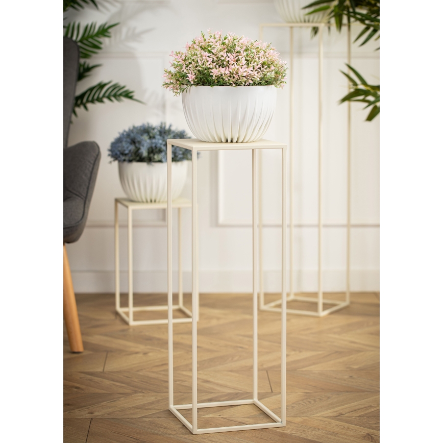 Stalak za cvijeće 70x24 cm krem