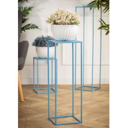 Stalak za cvijeće 70x24 cm plava