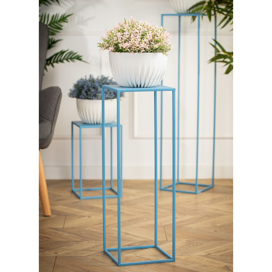Stalak za cvijeće 70x24 cm plava