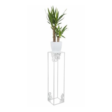Stalak za cvijeće 80x24 cm bijeli