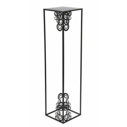 Stalak za cvijeće 80x24 cm crna