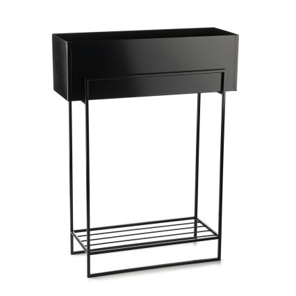 Stalak za cvijeće 82x60 cm crna