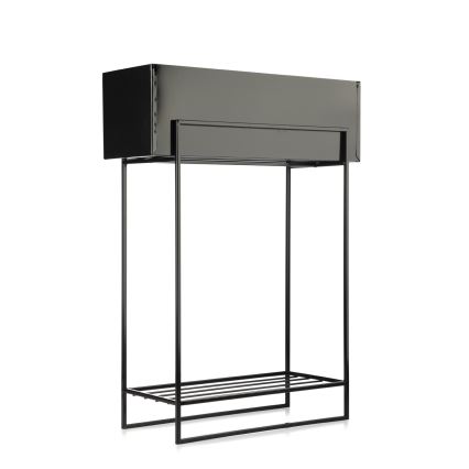 Stalak za cvijeće 82x60 cm crna