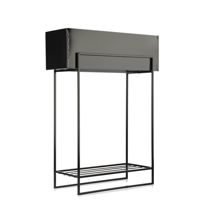 Stalak za cvijeće 82x60 cm crna