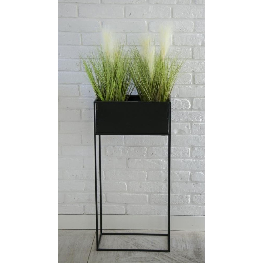 Stalak za cvijeće 90x44 cm crna