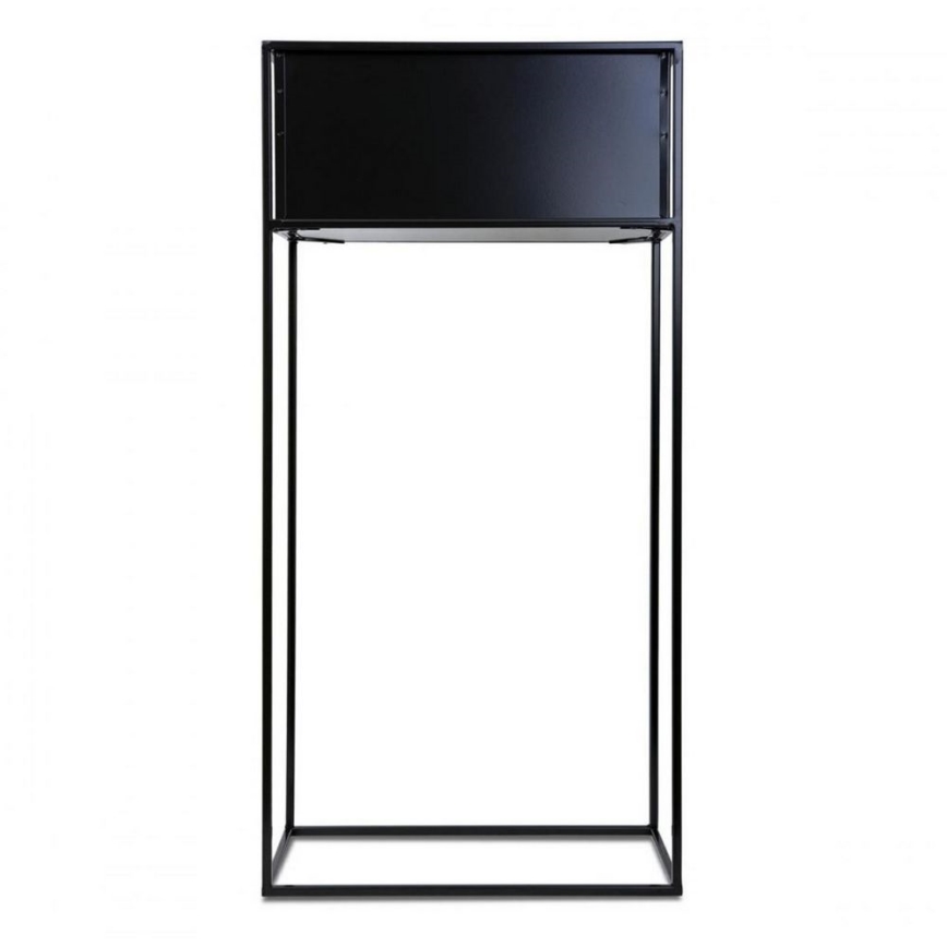 Stalak za cvijeće 90x44 cm crna