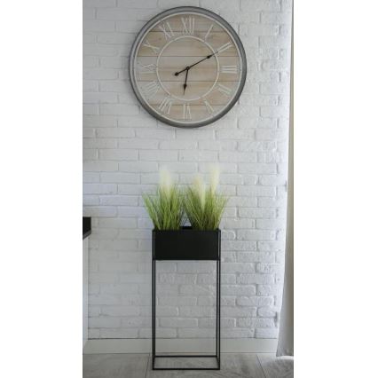 Stalak za cvijeće 90x44 cm crne boje