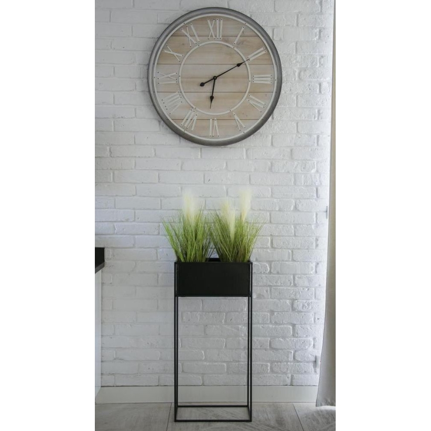 Stalak za cvijeće 90x44 cm crne boje