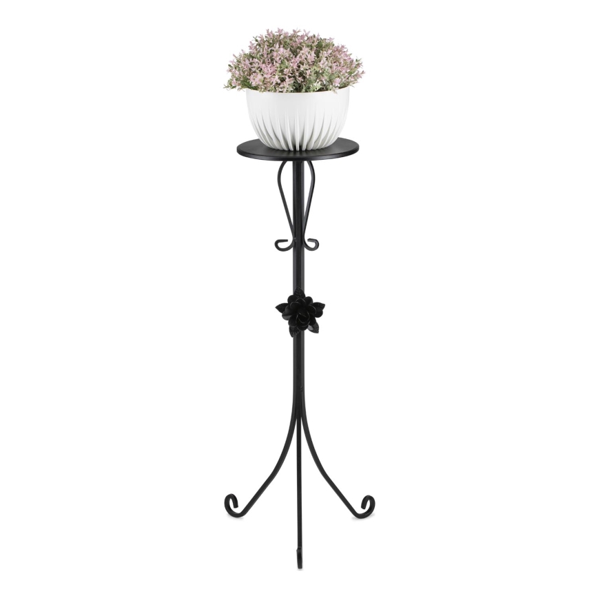 Stalak za cvijeće 95x39 cm crna
