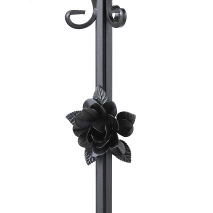 Stalak za cvijeće 95x39 cm crna
