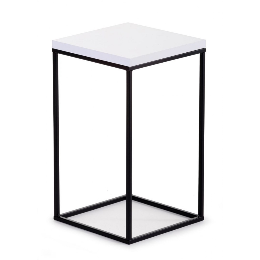 Stalak za cvijeće BASICLOFT 40x24 bijela/crna
