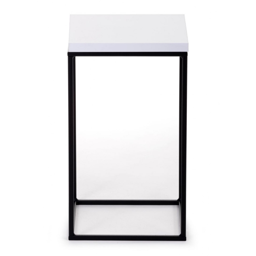 Stalak za cvijeće BASICLOFT 40x24 bijela/crna