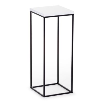 Stalak za cvijeće BASICLOFT 60x24 crna/bijela