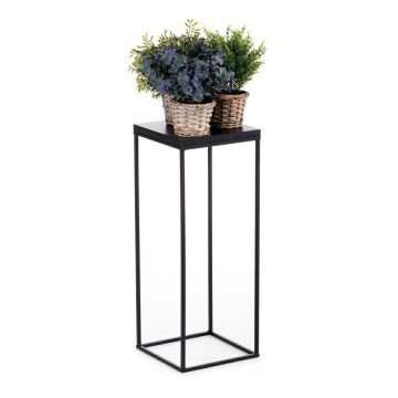 Stalak za cvijeće BASICLOFT 60x24 crni