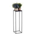 Stalak za cvijeće BASICLOFT 80x24 crni