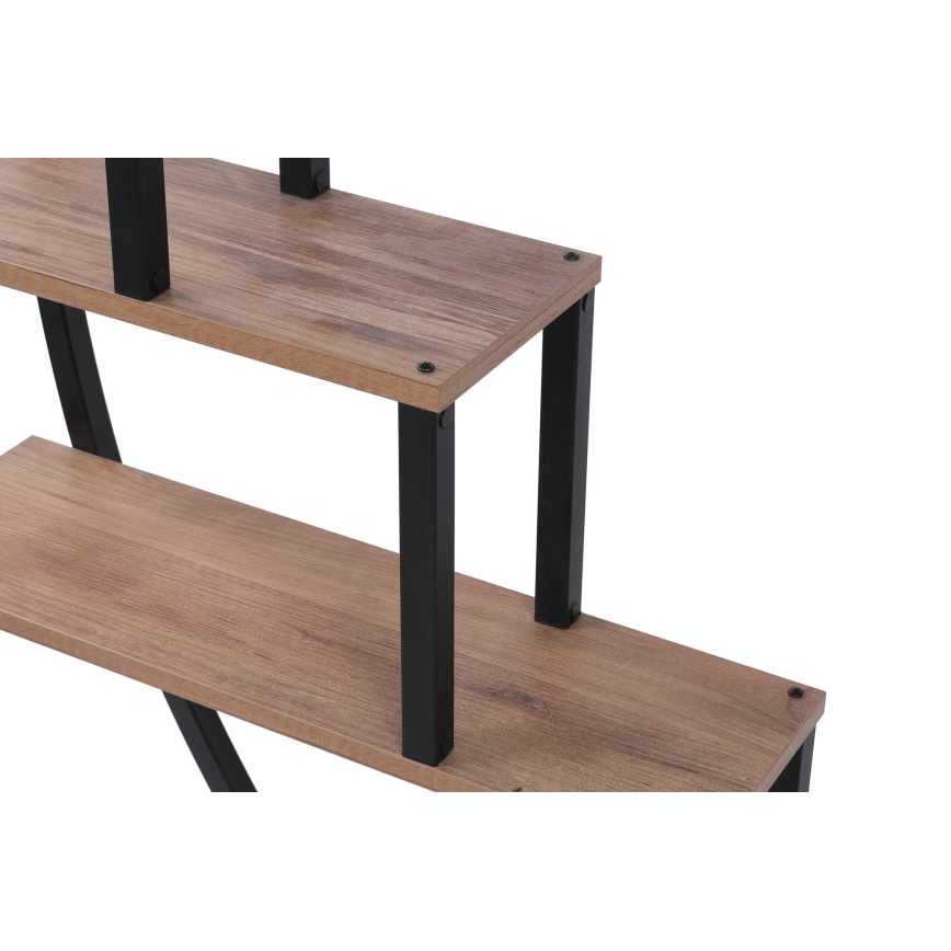 Stalak za cvijeće GARDEN 180x85 cm smeđa/crna