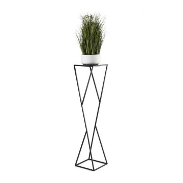 Stalak za cvijeće LOFT 100x23,5 cm crne boje