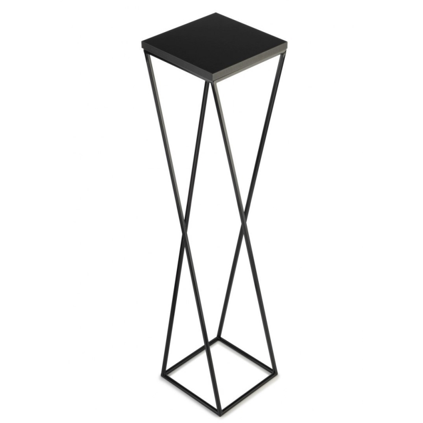 Stalak za cvijeće LOFT 100x24 cm crna