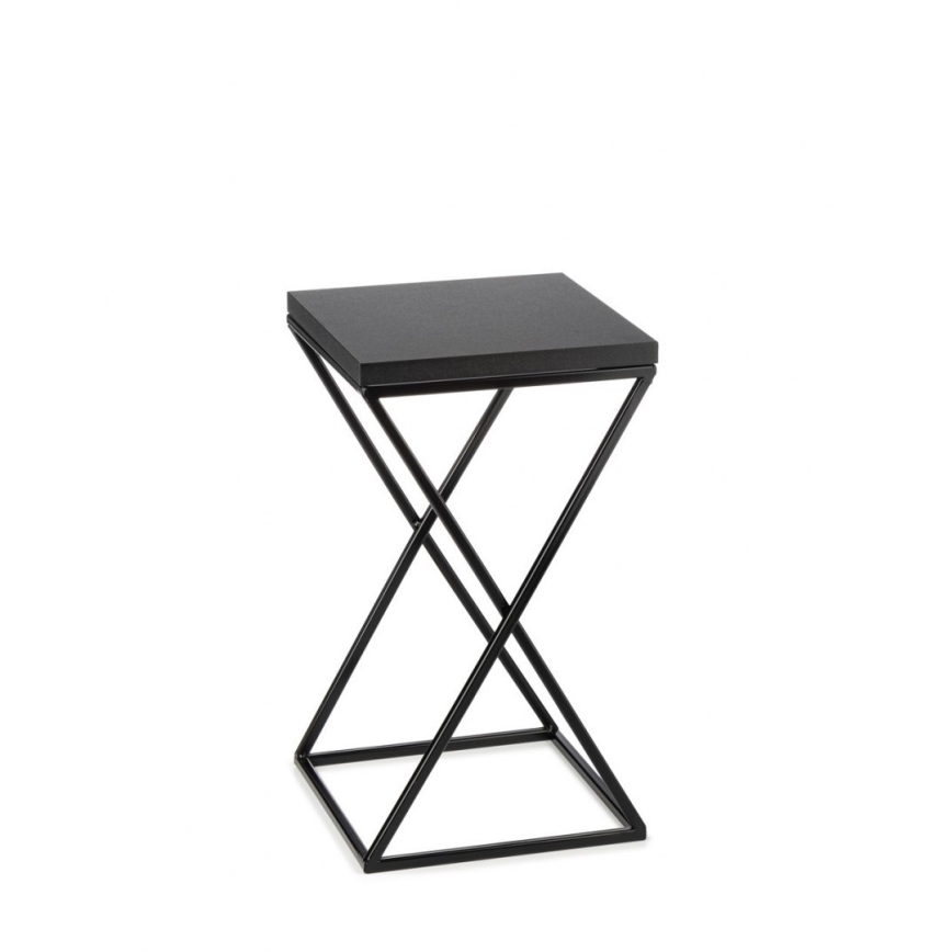 Stalak za cvijeće LOFT 40x24 cm crna