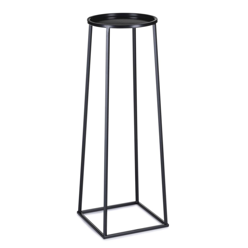 Stalak za cvijeće LOFT 70x24 cm crna