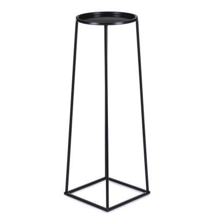 Stalak za cvijeće LOFT 70x24 cm crna