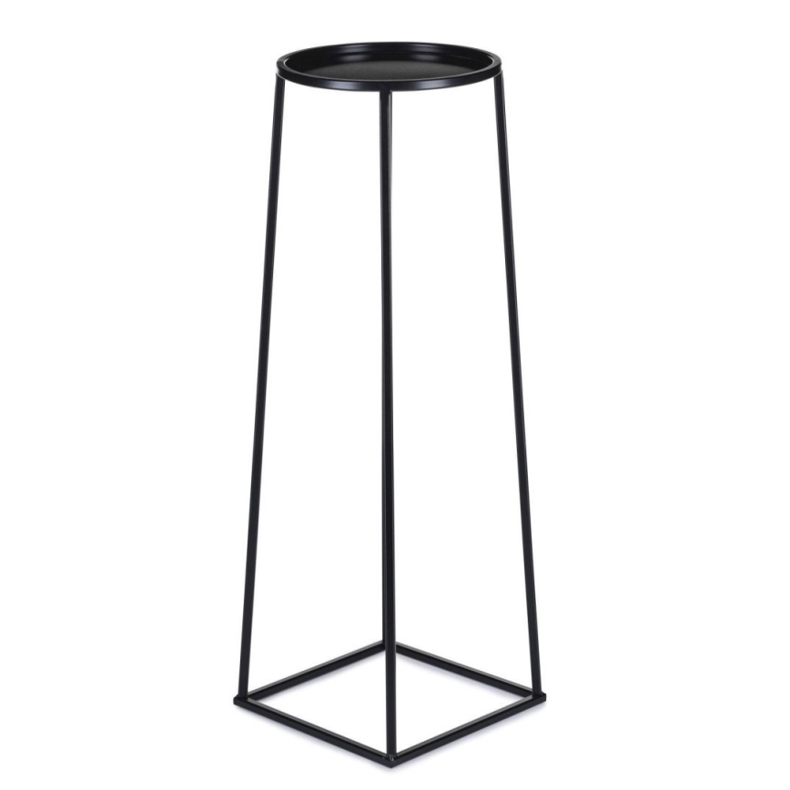 Stalak za cvijeće LOFT 70x24 cm crna