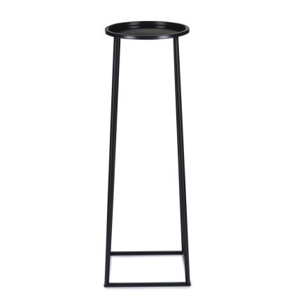 Stalak za cvijeće LOFT 70x24 cm crna