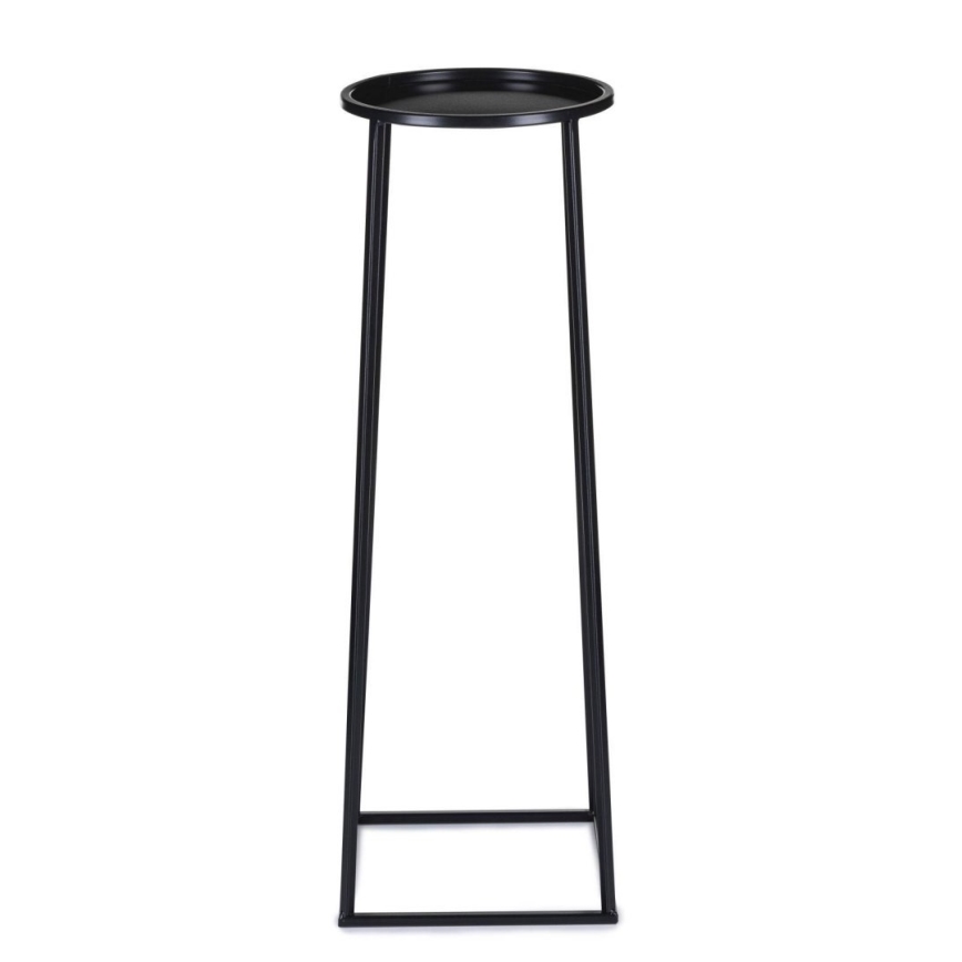 Stalak za cvijeće LOFT 70x24 cm crna