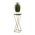 Stalak za cvijeće LOFT 70x24 cm zlatna/crna