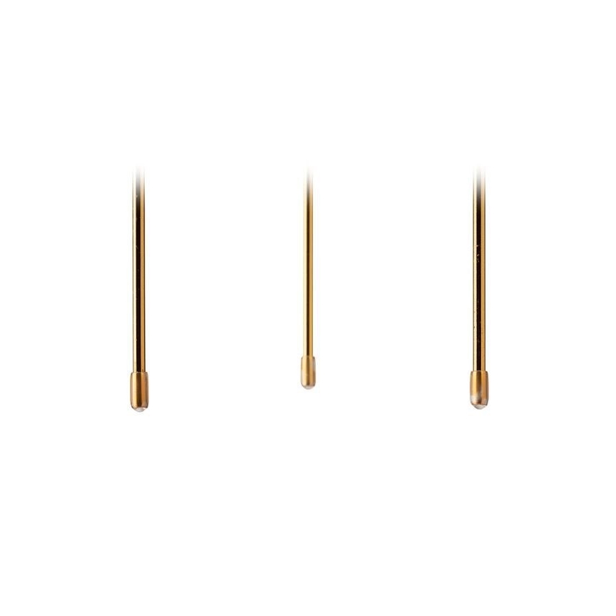 Stalak za cvijeće NILA 32,5x13 cm bijela/zlatna