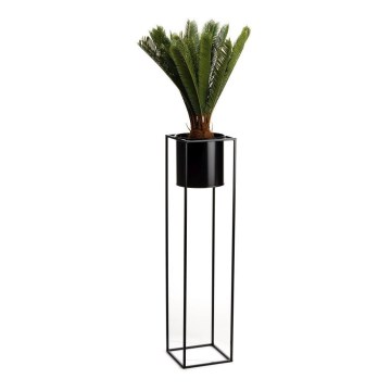 Stalak za cvijeće RING 100x23 cm crne boje