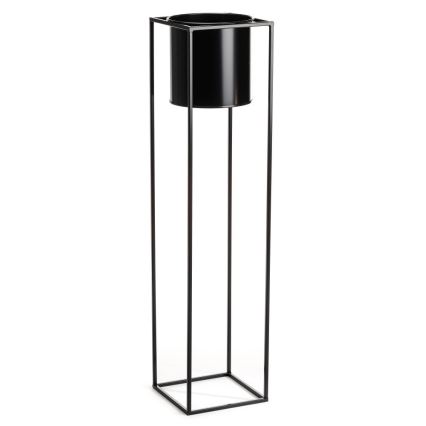 Stalak za cvijeće RING 100x23 cm crne boje