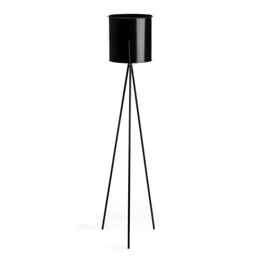 Stalak za cvijeće TRIPOD 110x25 cm crna