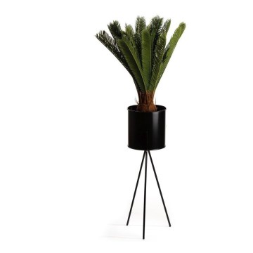 Stalak za cvijeće TRIPOD 65x25 cm crne boje