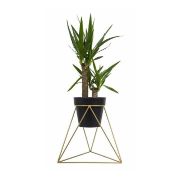 Stalak za cvjetni lonac TRIANGL 40x45 cm zlatna