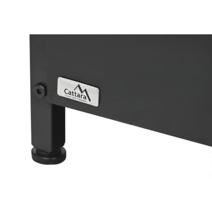 Stalak za drva 39x35x76 cm crni