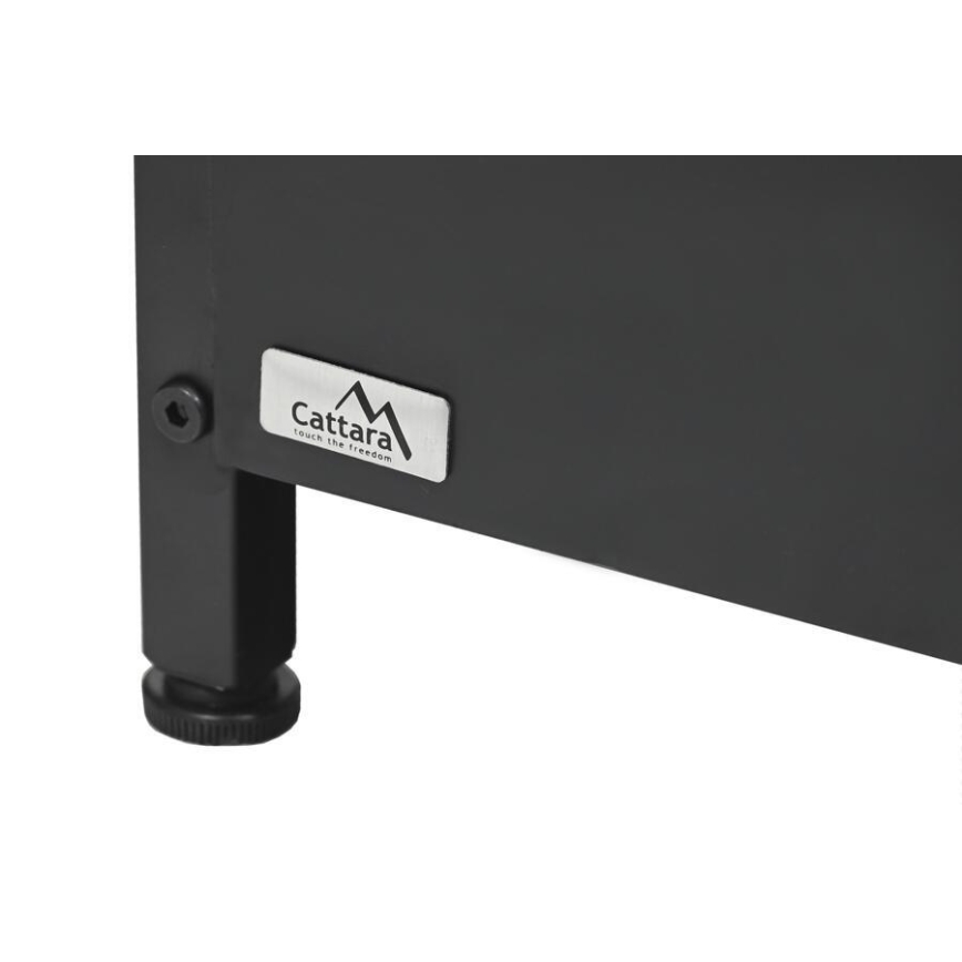 Stalak za drva 39x35x76 cm crni