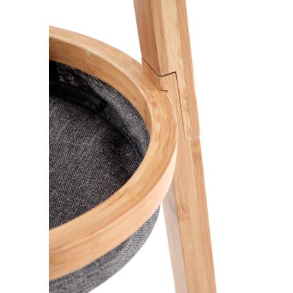 Stalak za kapute 177x52 cm smeđa